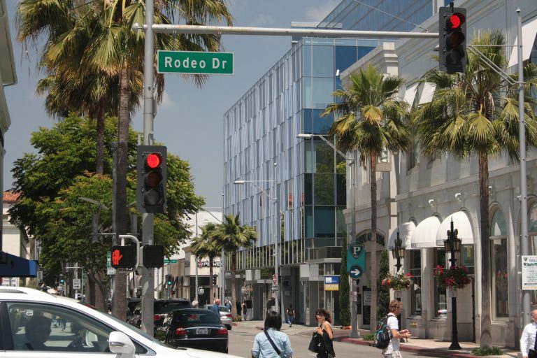 Rodeo drive - luxury shopping avenue